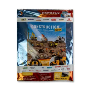Construction edition sticker album starter pack 01